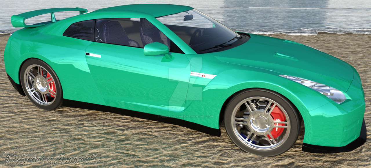 Showcase: Nissan GTR R35 by Princessdawn3D on DeviantArt