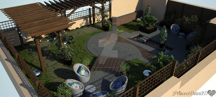 Scene Showcase: Small Patio Garden
