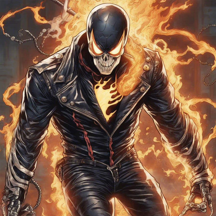 Spider Man Ghost Rider Mod Fusion between ghost rider and Spiderman by murderjoke98 on DeviantArt