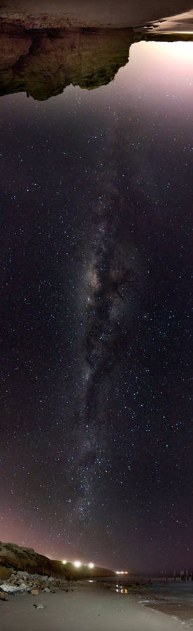 Milky Way Vertical Panorama - Port Willunga