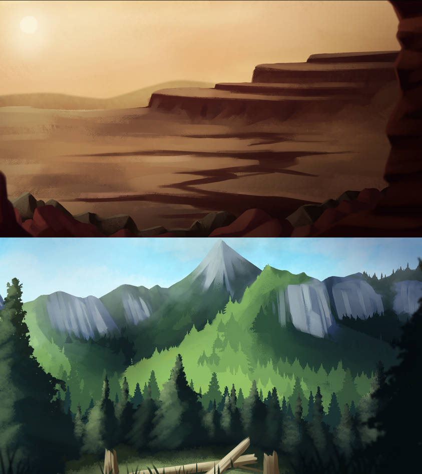 Random World Background Random backgrounds by JustDomi on DeviantArt