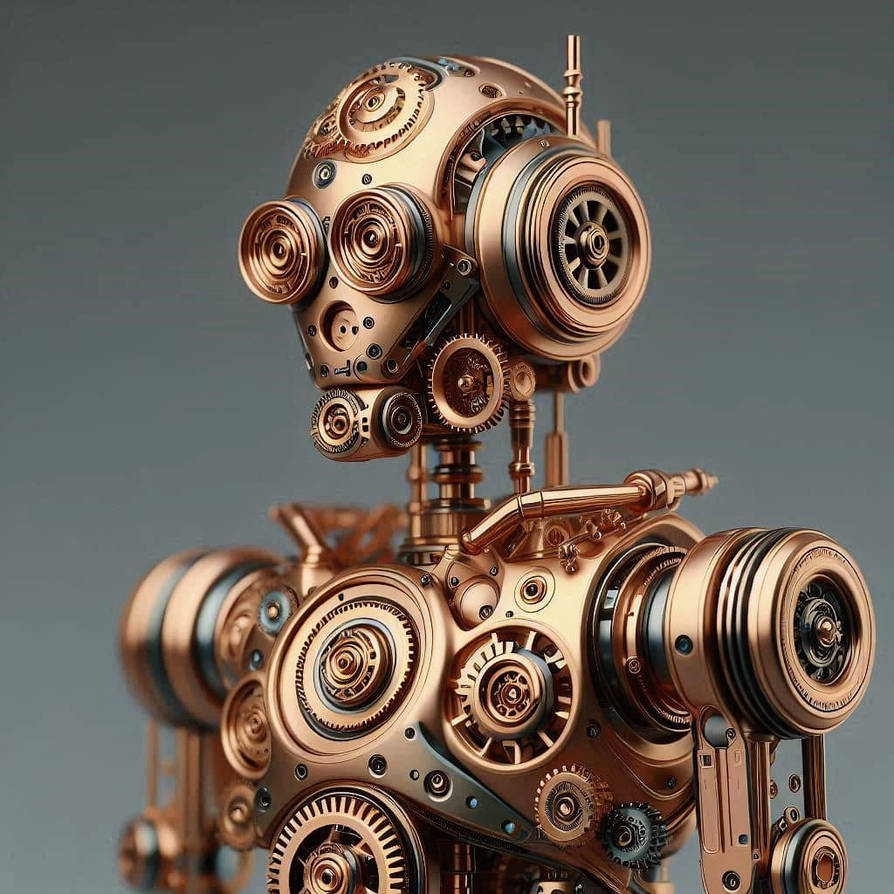 Steampunk Clockwork robot by BrickMaster-SK93 on DeviantArt