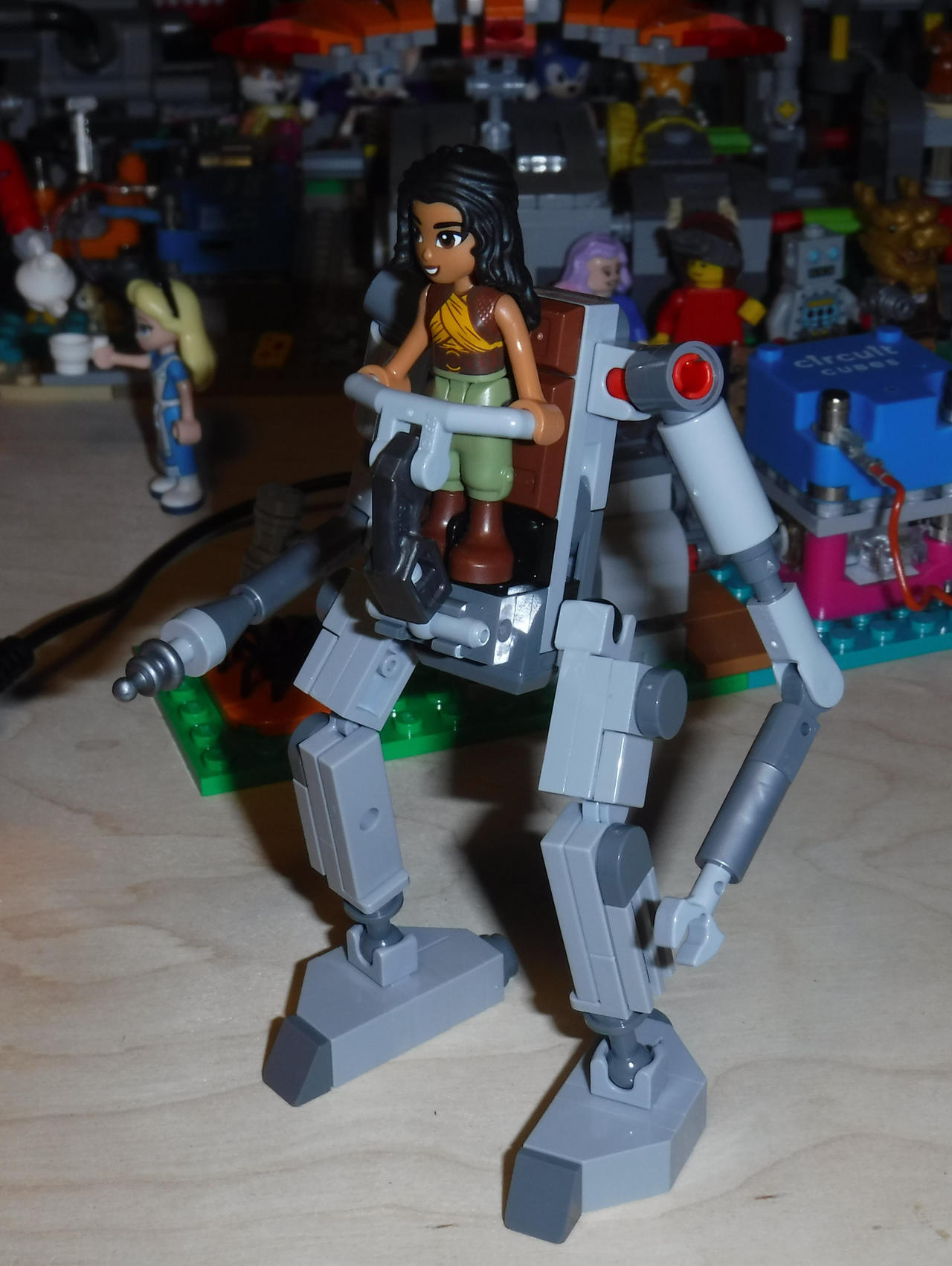 Lego Raya Packet Lego Raya in a Mech suit by BrickMaster-SK93 on DeviantArt