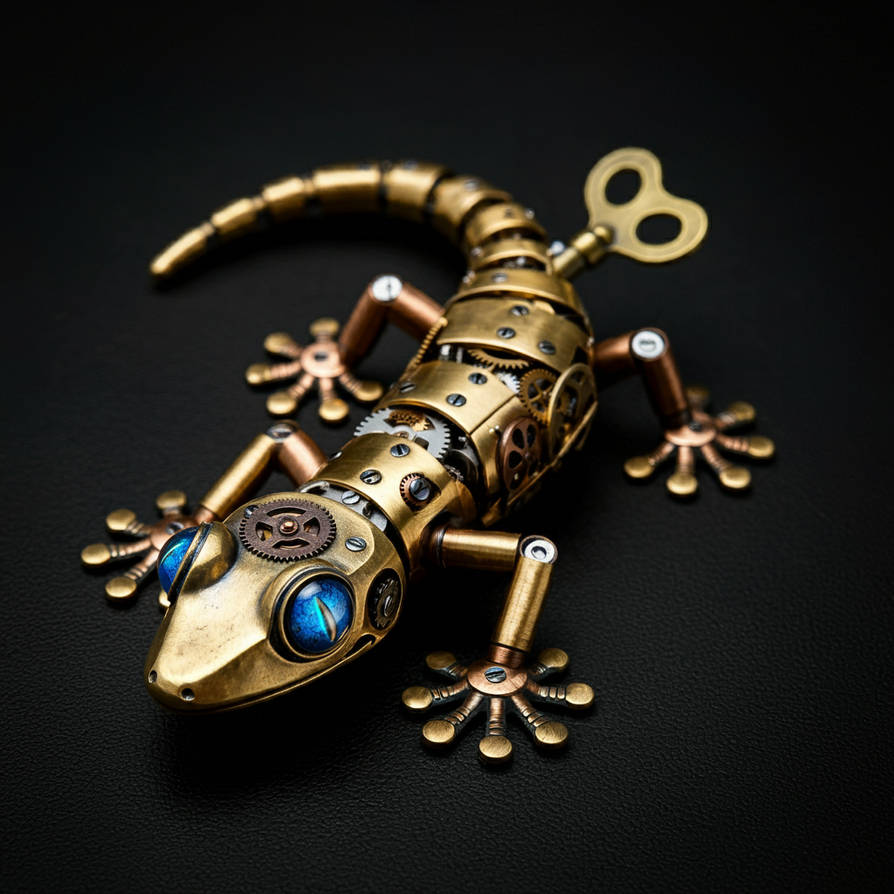 Clockwork robot gecko by BrickMaster-SK93 on DeviantArt