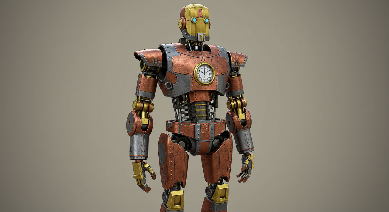 Magicpunk Robot Steampunk robot by BrickMaster-SK93 on DeviantArt