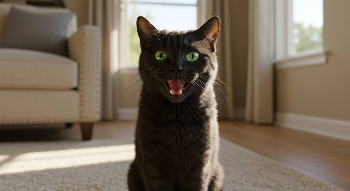 Meowler Meowing black cat by BrickMaster-SK93 on DeviantArt