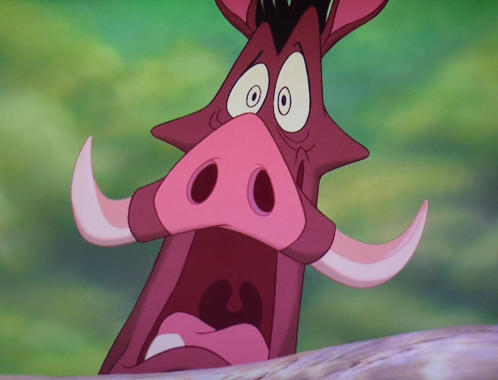 Timon and pumbaa scared of Large Marge by BrickMaster-SK93 on DeviantArt