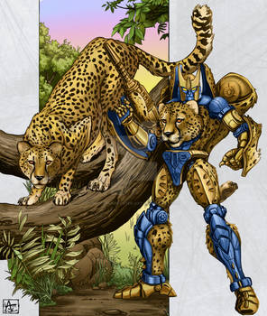 BW: Cheetor Colored