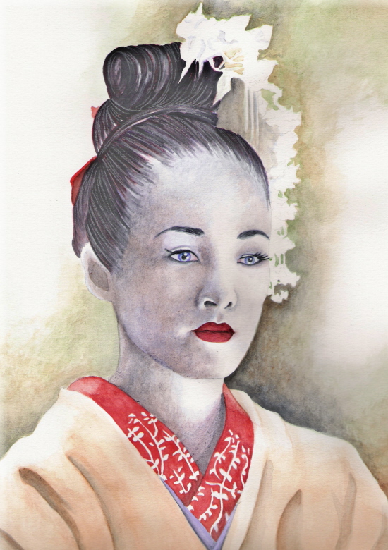 Blue-eyed Geisha