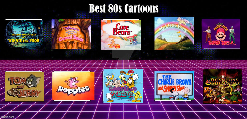 Top favorite 80's Cartoons by srmthfgfan724 on DeviantArt