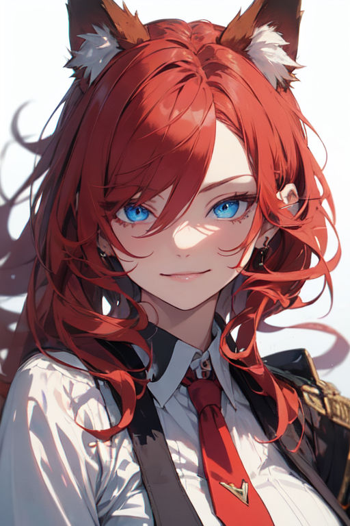 Red cat by DoiranArt on DeviantArt