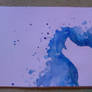 Splatter painting 1: wolf