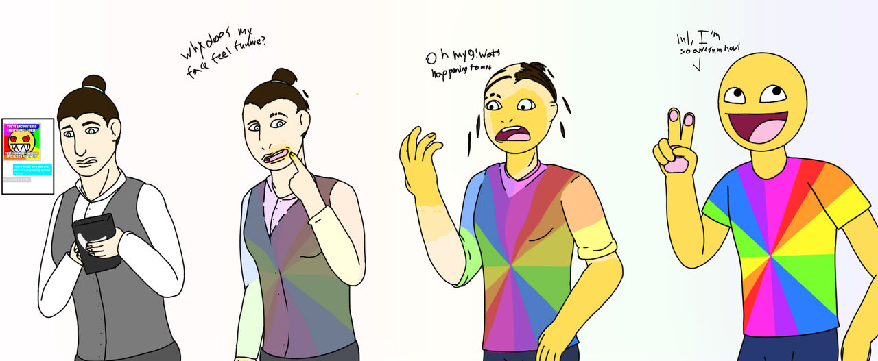Computer Tf Human An awesome tf (Humanized Epic Face Tf) by FreeHuggerHedgehog on DeviantArt