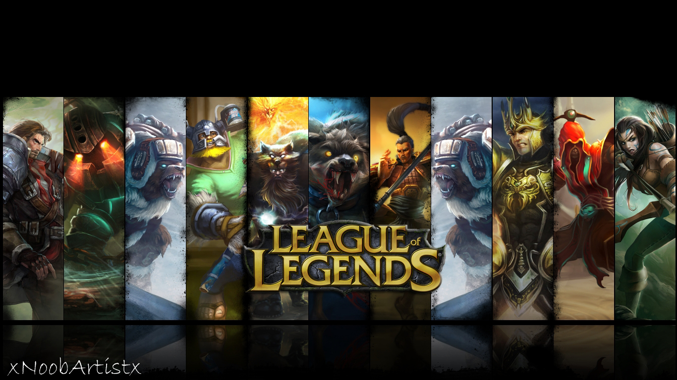 League Of Legends Personal Wallpaper By Xnoobartistx On