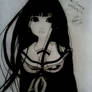 First Anime drawing ever :D - Ai Enma