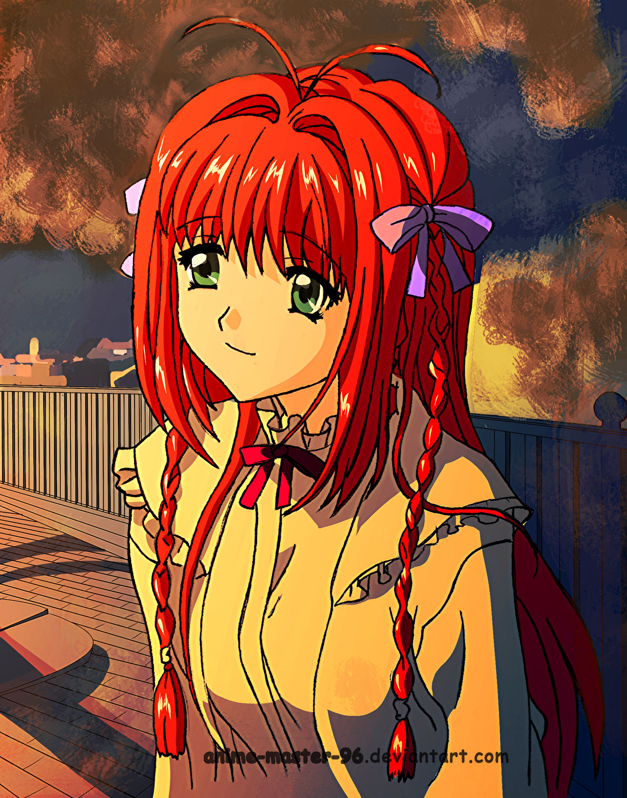 Haruka Suzumiya Rumbling Hearts - With Background by anime-master-96 on  DeviantArt