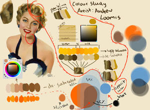 Andrew Loomis - Art Master Colour Study - #001