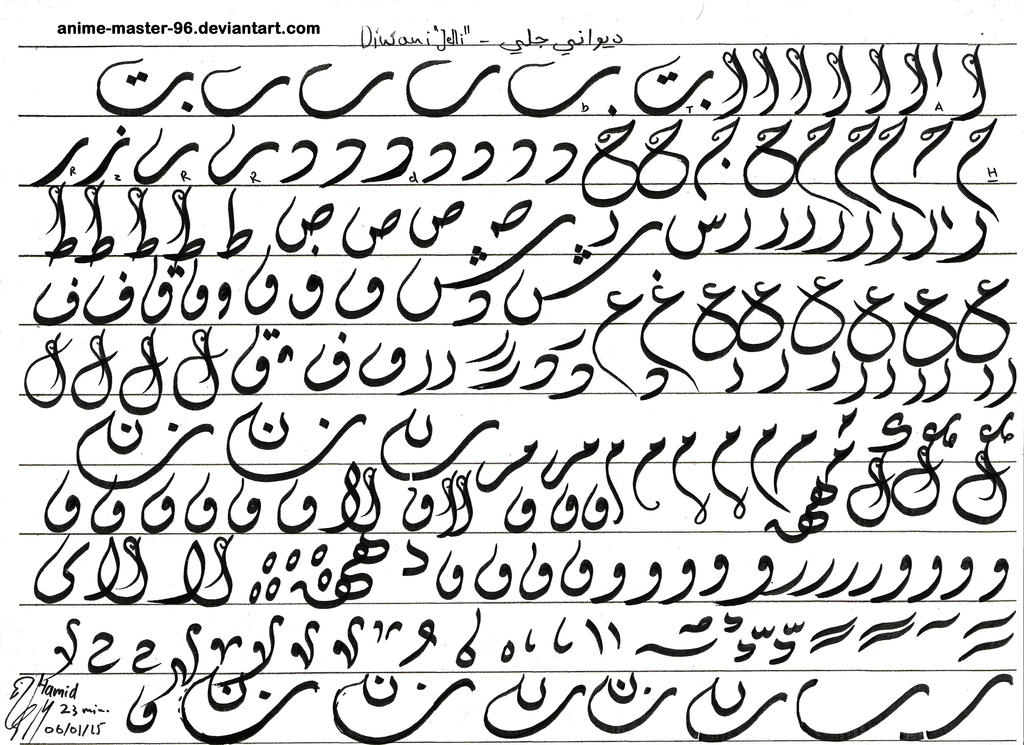 Arabic script recognition thesis report master