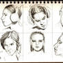 Faces Pencil