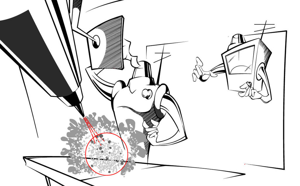 Injector Robot Roughs | Brand Promo Comic by EdTheDesignr on DeviantArt