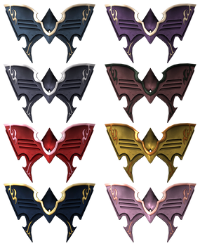 Lucina's Mask - Renders + Custom Colors