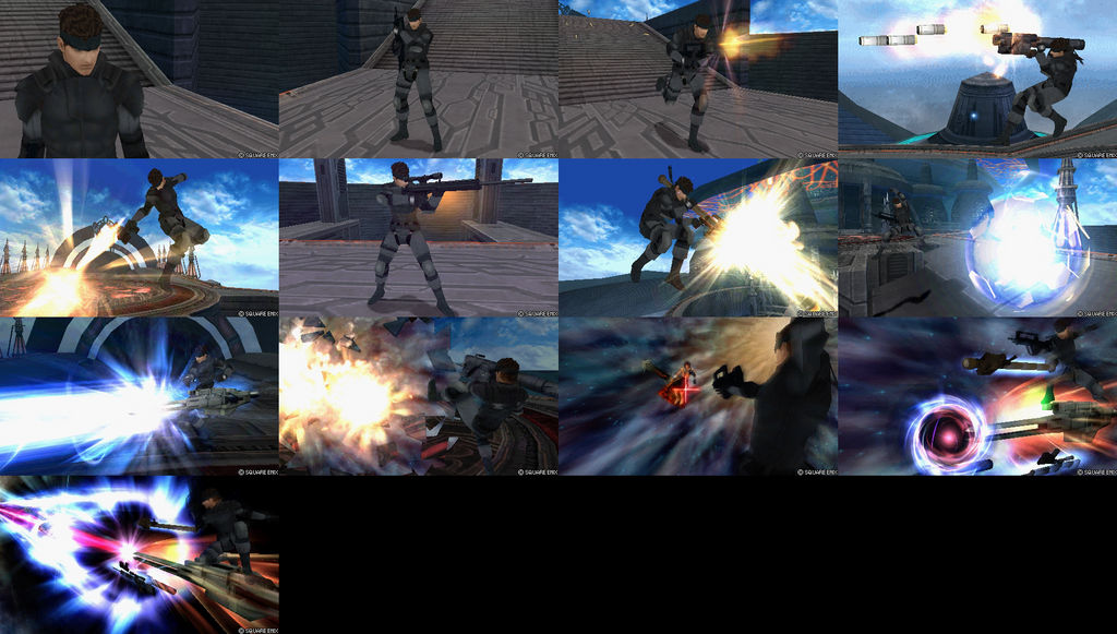 Dissidia 012 Mods: Solid Snake by SatoshiKura on DeviantArt