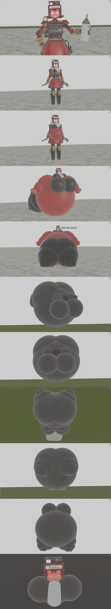 Dispenser Lady inflation by idkwhatwrite1 on DeviantArt