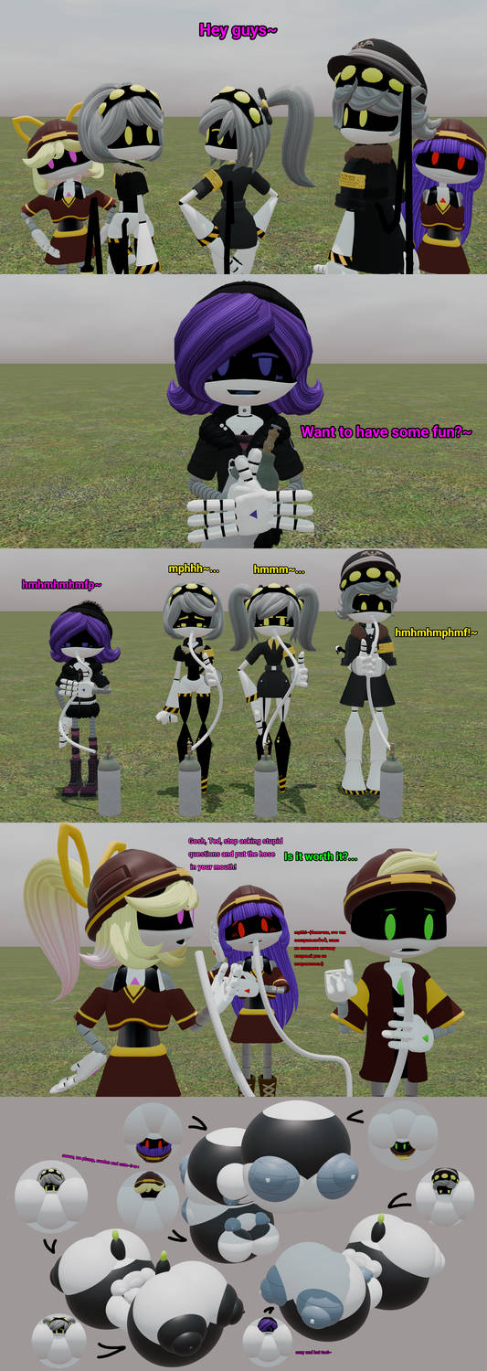 Multiple inflation drones by idkwhatwrite1 on DeviantArt