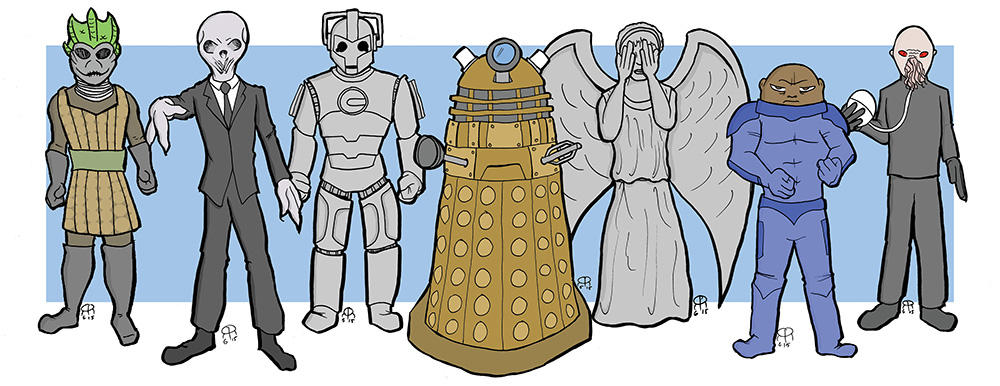 Doctor Who Aliens by hallopino on DeviantArt