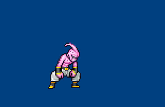 Kid Buu JUS new attacks Test (UPDATE)