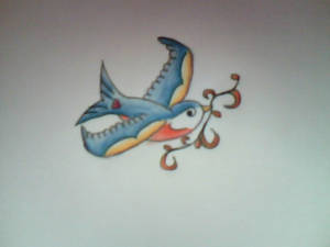 Swallow Tattoo Design