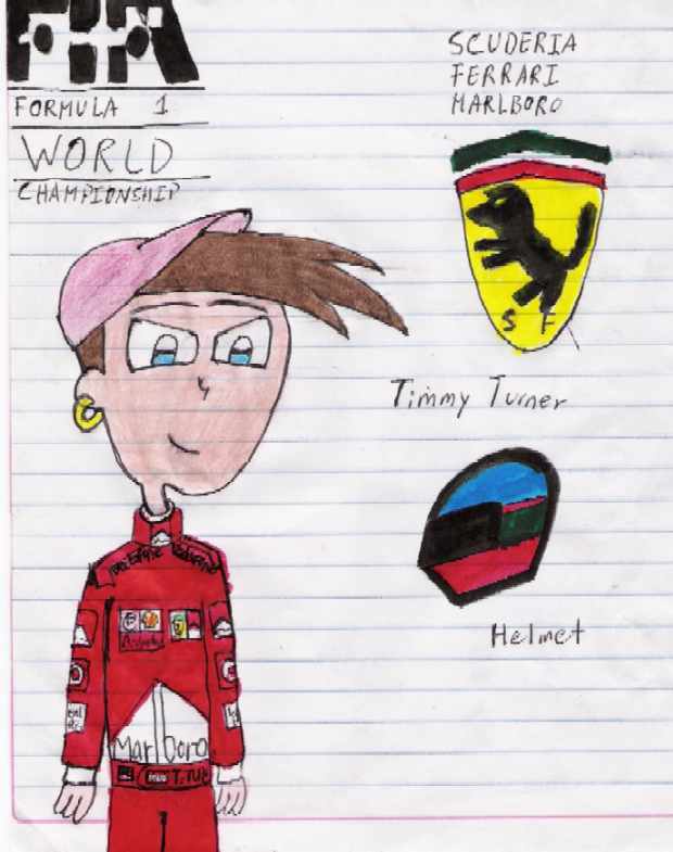 Timmy Ferrari F1 Pilot