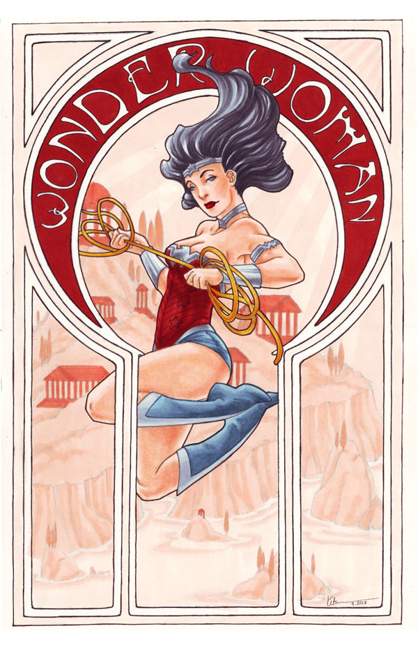 Comic Nouveau Project: Wonder Woman