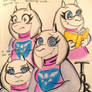 Undertale: Goat Mom Doodles