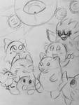 Kirby's Dreamland 3 - Sketch