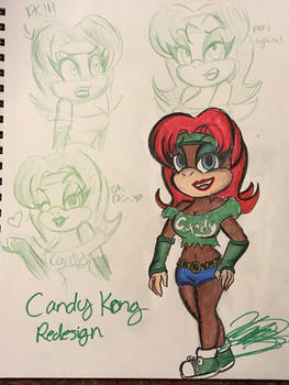 Nintendo Ladies Redesign - Candy Kong