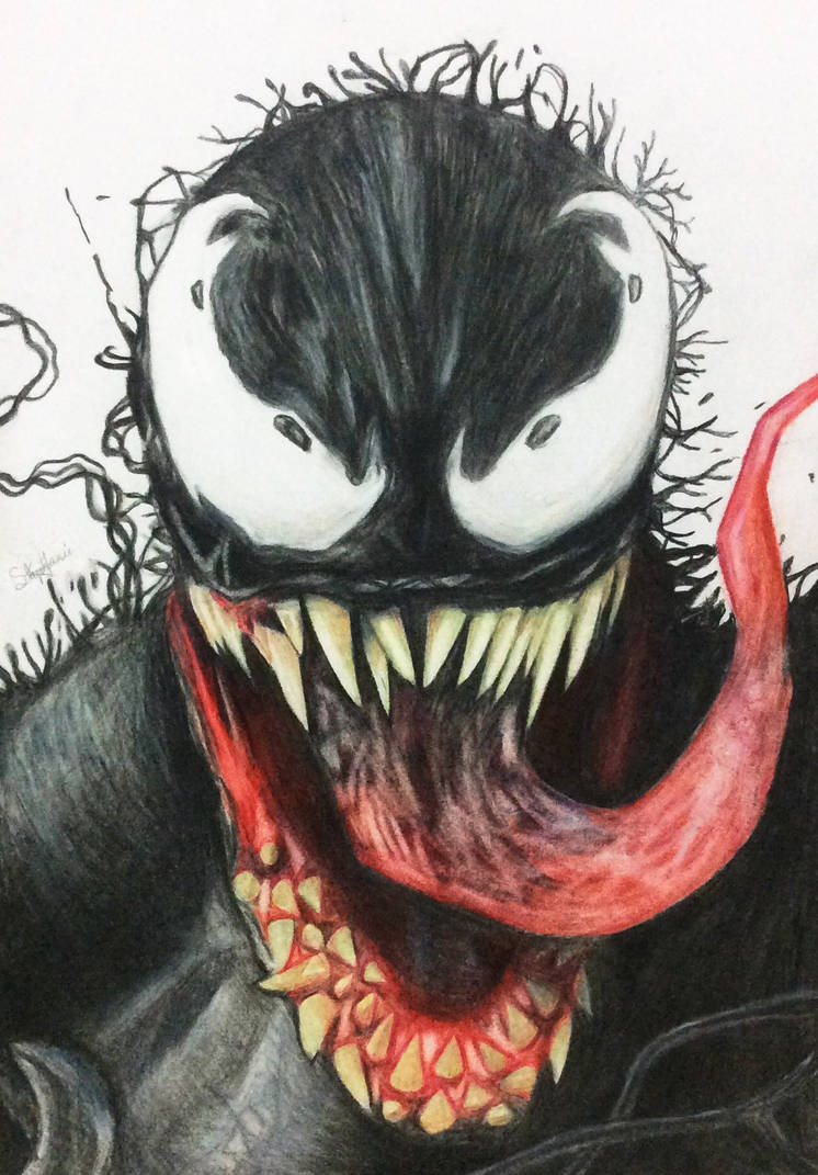 Venom drawing