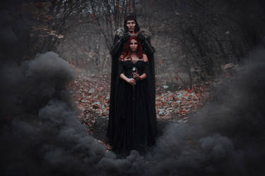 Persephone and Hades by zstedjas