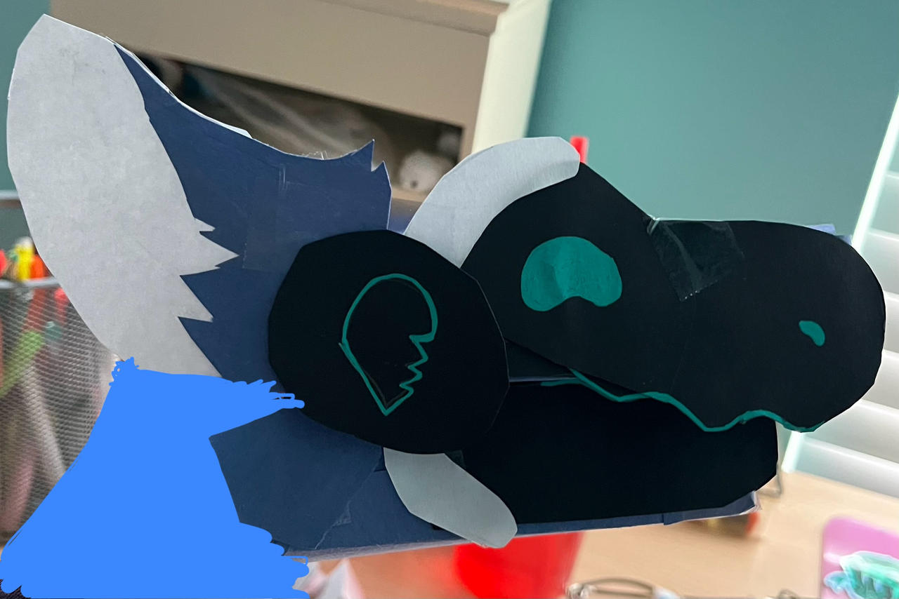 Protogen Puppet! by Hahahailey789 on DeviantArt