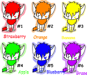 FruitCats - Free Adoptables