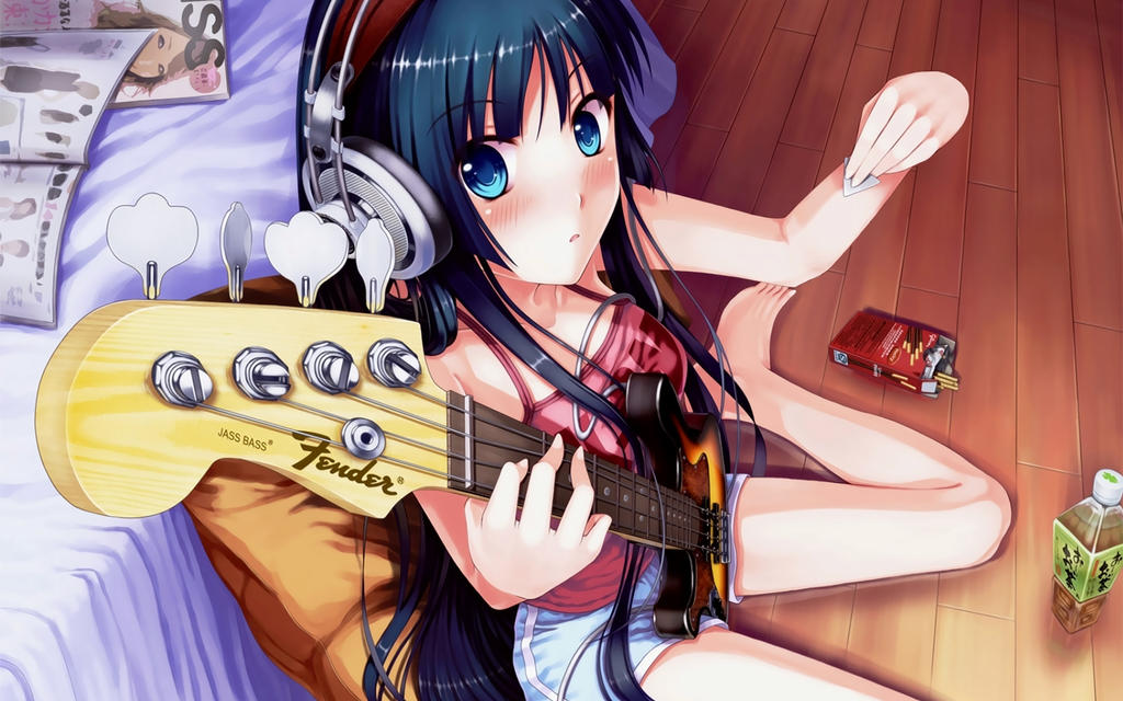 Anime Guitar Girl x by HolyAsAthena on DeviantArt