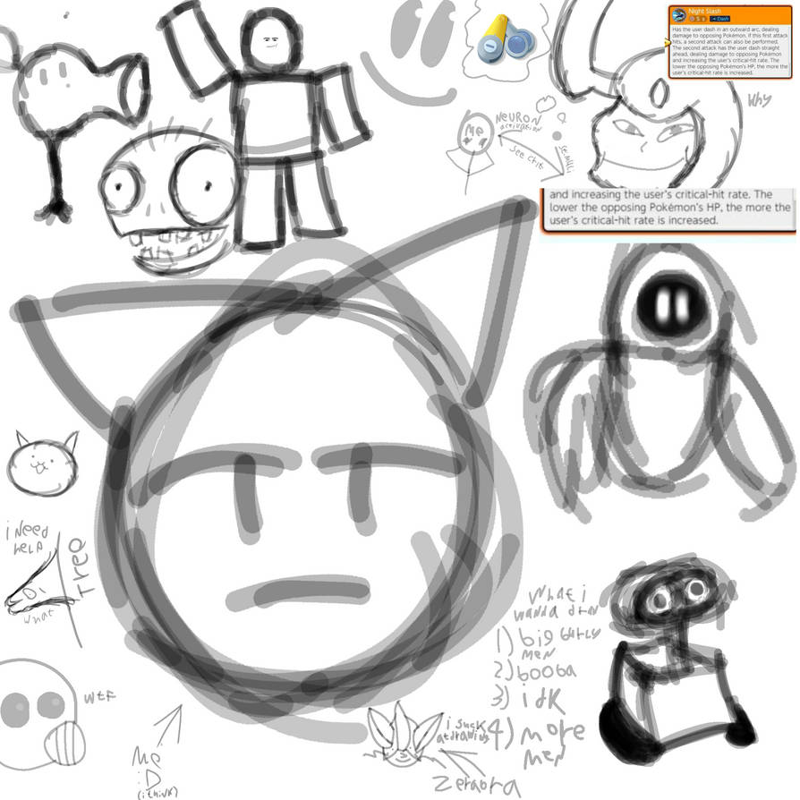 Random Crap Drawing More random crap lmao by ThrowawayBou on DeviantArt