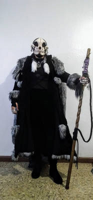Druid Shaman Costume (Draped Hood)
