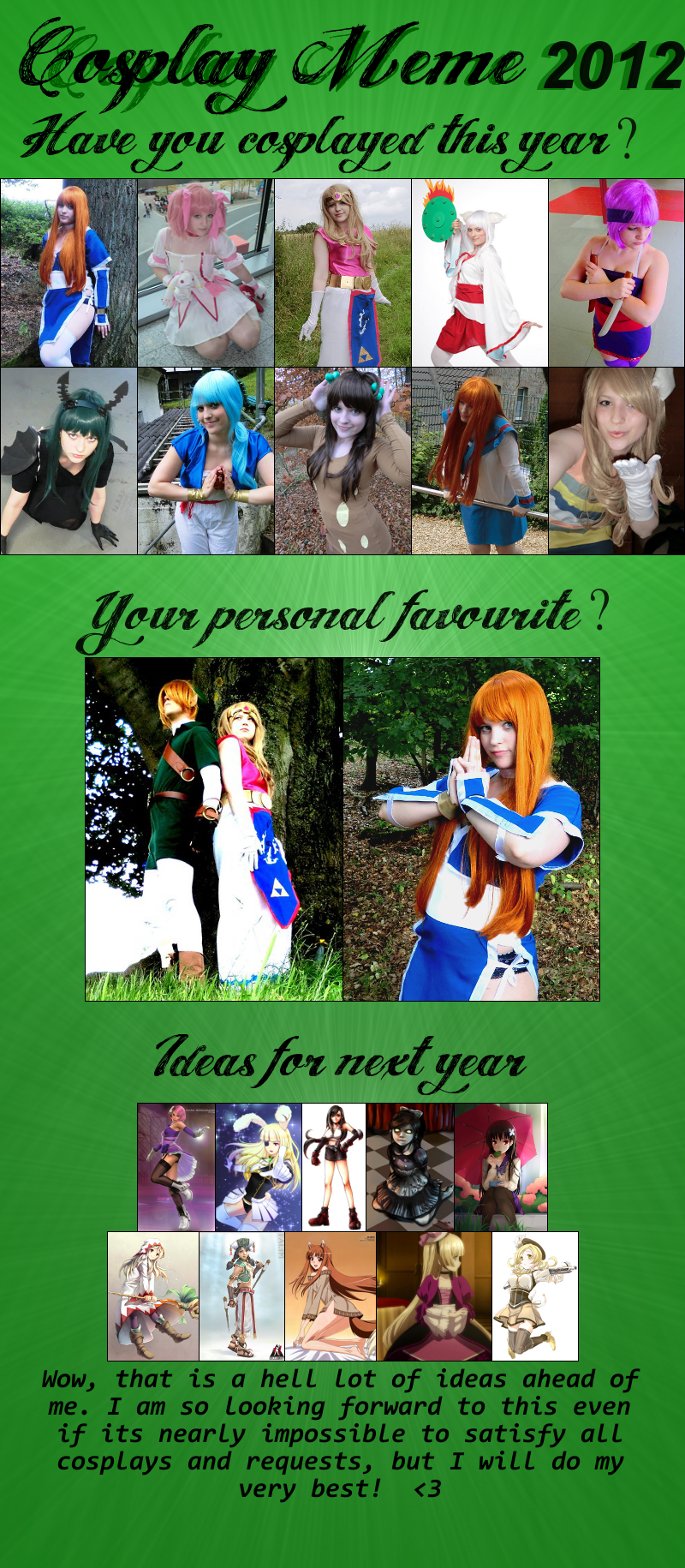 Cosplay Meme 2012