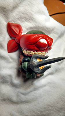 Raphael I made out of a munny.