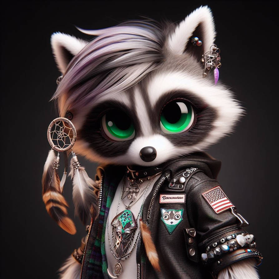 Furry Anthro Raccoon by DumpsterFireRaccoon on DeviantArt