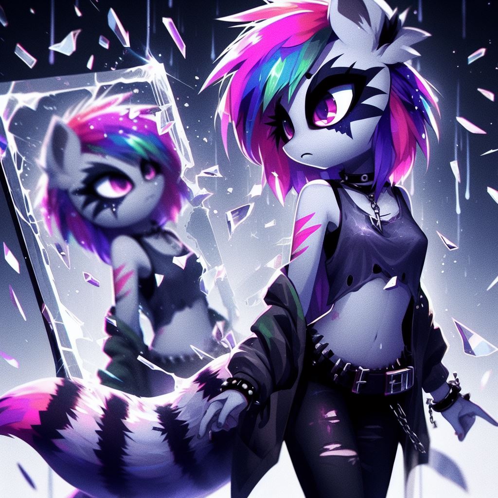Punk Rock Racoon Punk Rock Raccoon by DumpsterFireRaccoon on DeviantArt