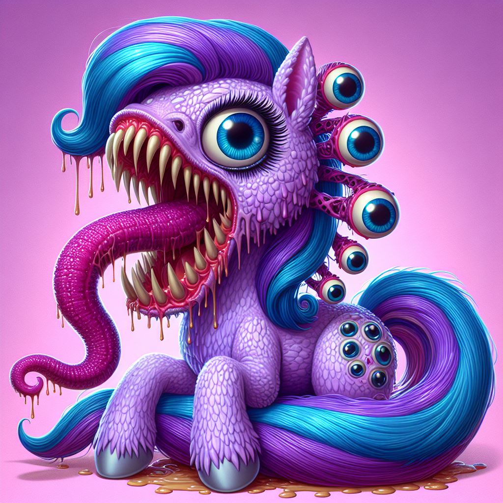 My Little Monstrosities 001 by DumpsterFireRaccoon on DeviantArt