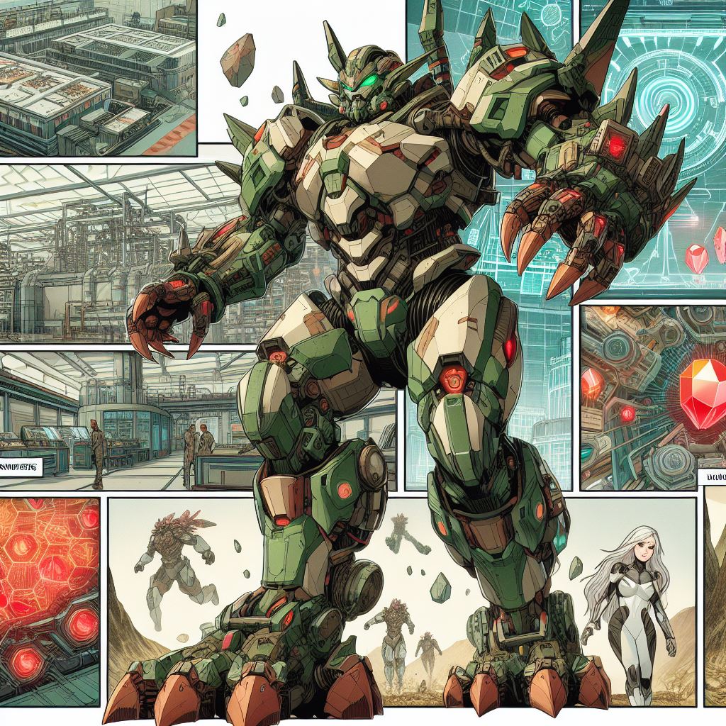 Deviantart Mecha Mecha comic 09 by DumpsterFireRaccoon on DeviantArt