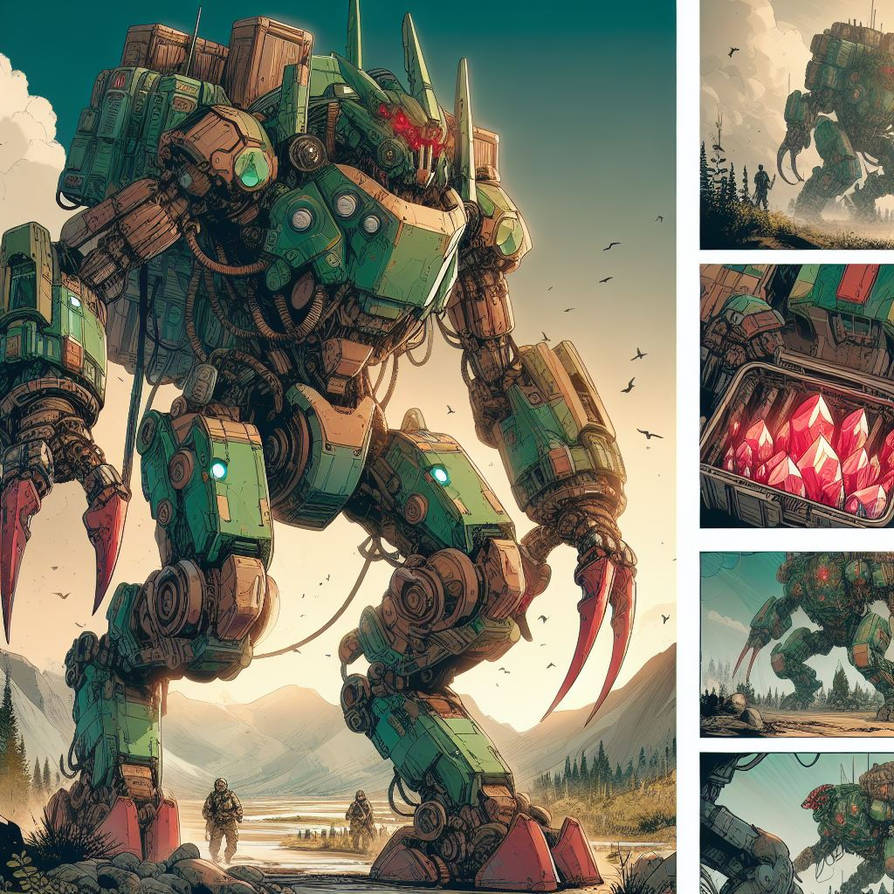 Mecha comic 11 by DumpsterFireRaccoon on DeviantArt